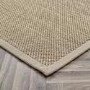 Large Sisal Beige Rug with Border - 290 x 200 cm - Sisal - Origins