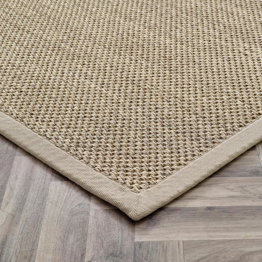 Large Sisal Beige Rug with Border - 290 x 200 cm - Sisal - Origins