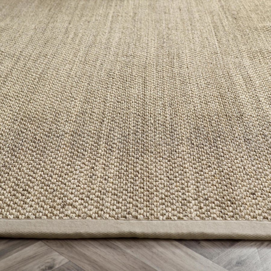 Large Sisal Beige Rug with Border - 290 x 200 cm - Sisal - Origins