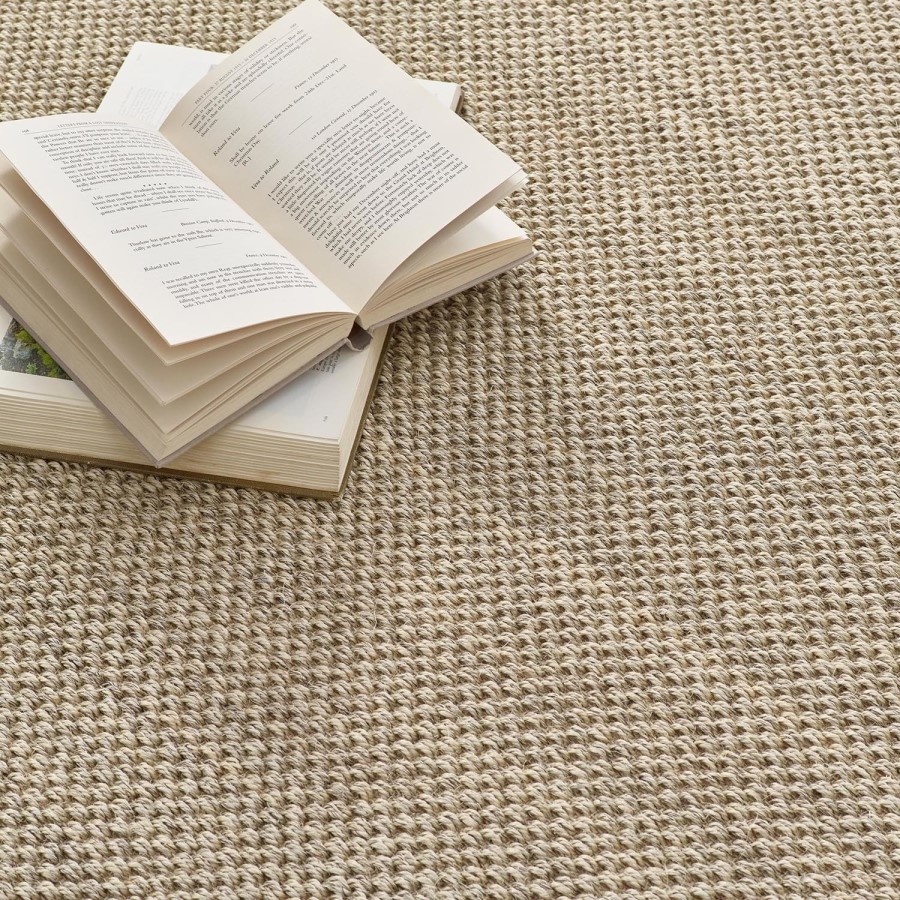 Large Sisal Beige Rug with Border - 290 x 200 cm - Sisal - Origins