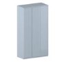 GRADE A1 - Skylar Grey Gloss Triple Wardrobe