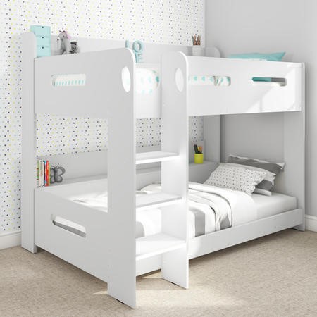 Sky White Bunk Bed Ladder Can Be Fitted Either Side! Furniture123
