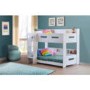 GRADE A2 - Sky Bunk Bed in White - Ladder Can Be Fitted Either Side!