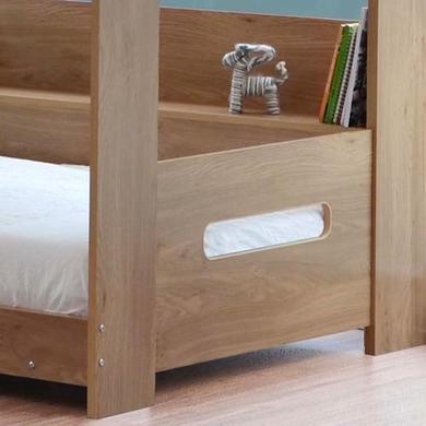 GRADE A2 - Sky Bunk Bed in Oak - Ladder Can Be Fitted Either Side!