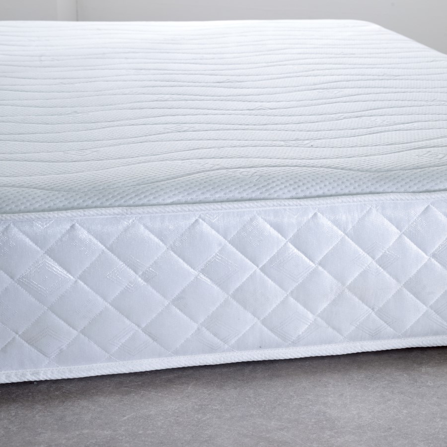Single Memory Foam Top Cooling Coil Spring Mattress - Sleepful Essentials