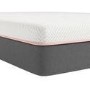 Small Double Hybrid Memory Foam Top 1000 Pocket Sprung Rolled Mattress - Sleepful Unwind