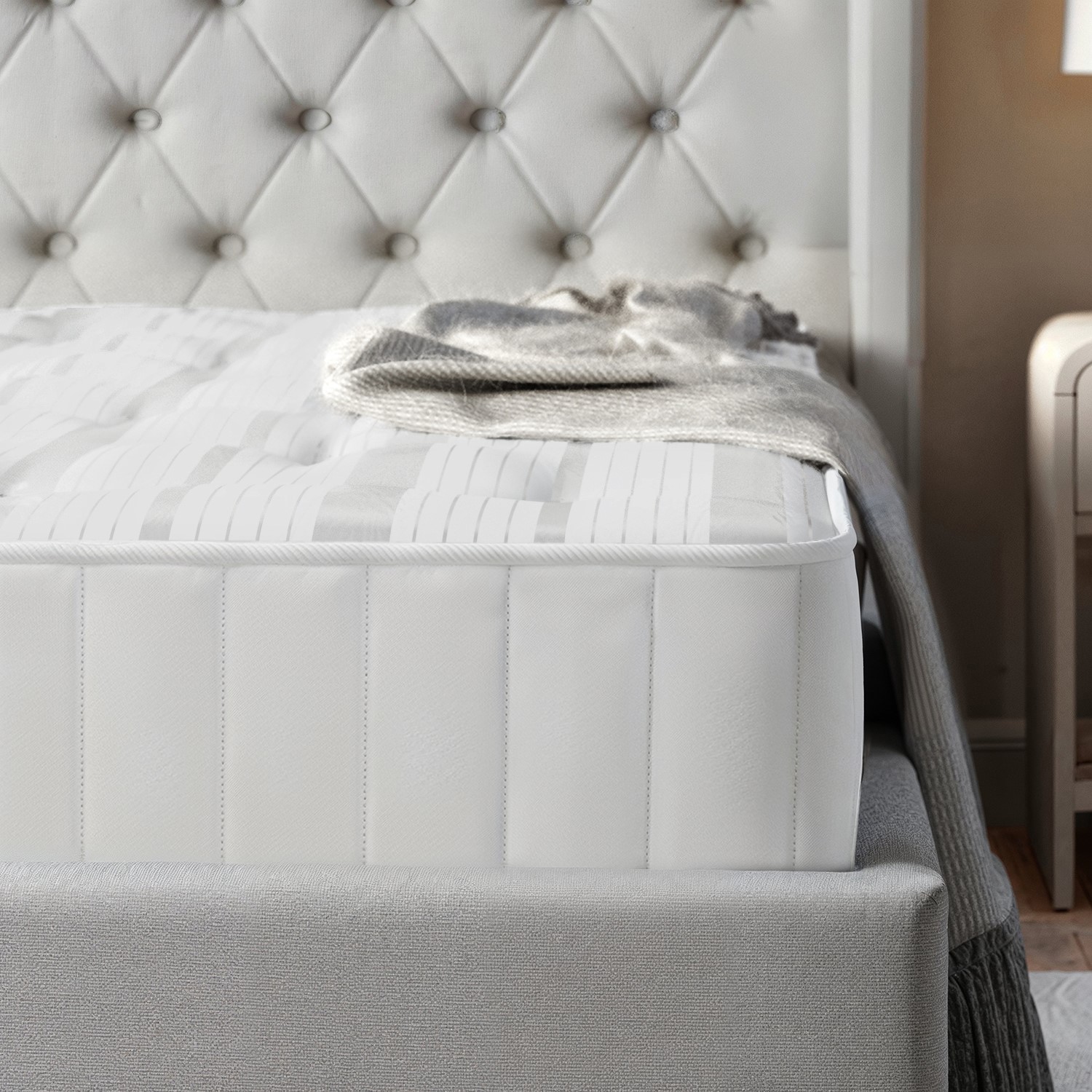 King Firm Orthopaedic Open Coil Spring Mattress Essentials