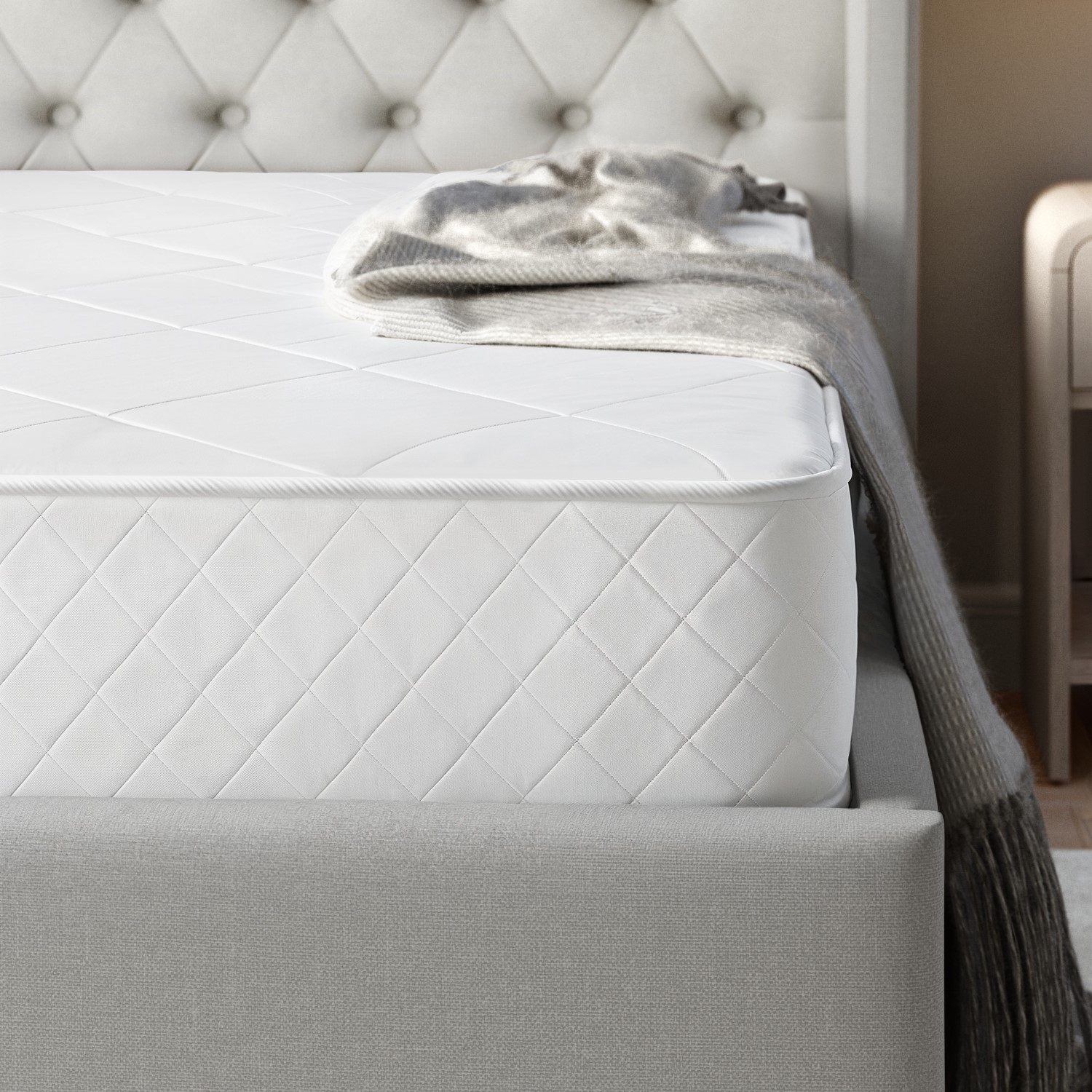 Super King Open Coil Spring Quilted Mattress Essentials