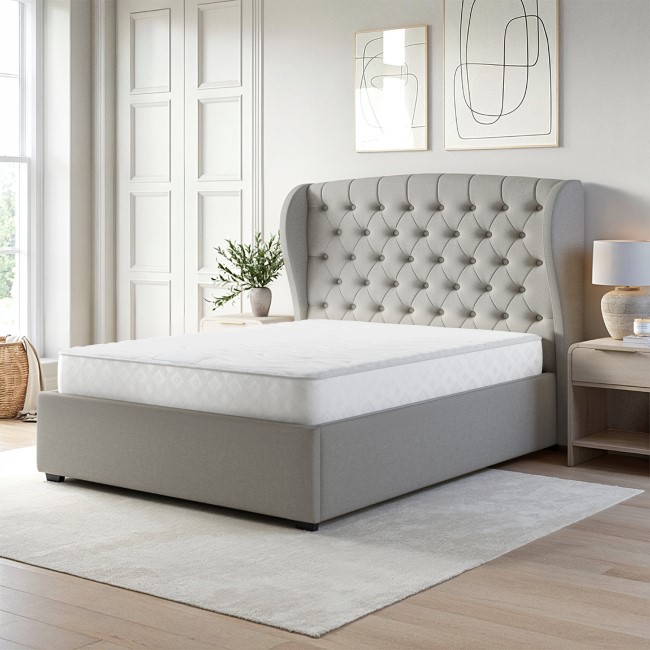 ONLY OPENED - Small Double Memory Foam Top Cooling Coil Spring Mattress - Sleepful Essentials