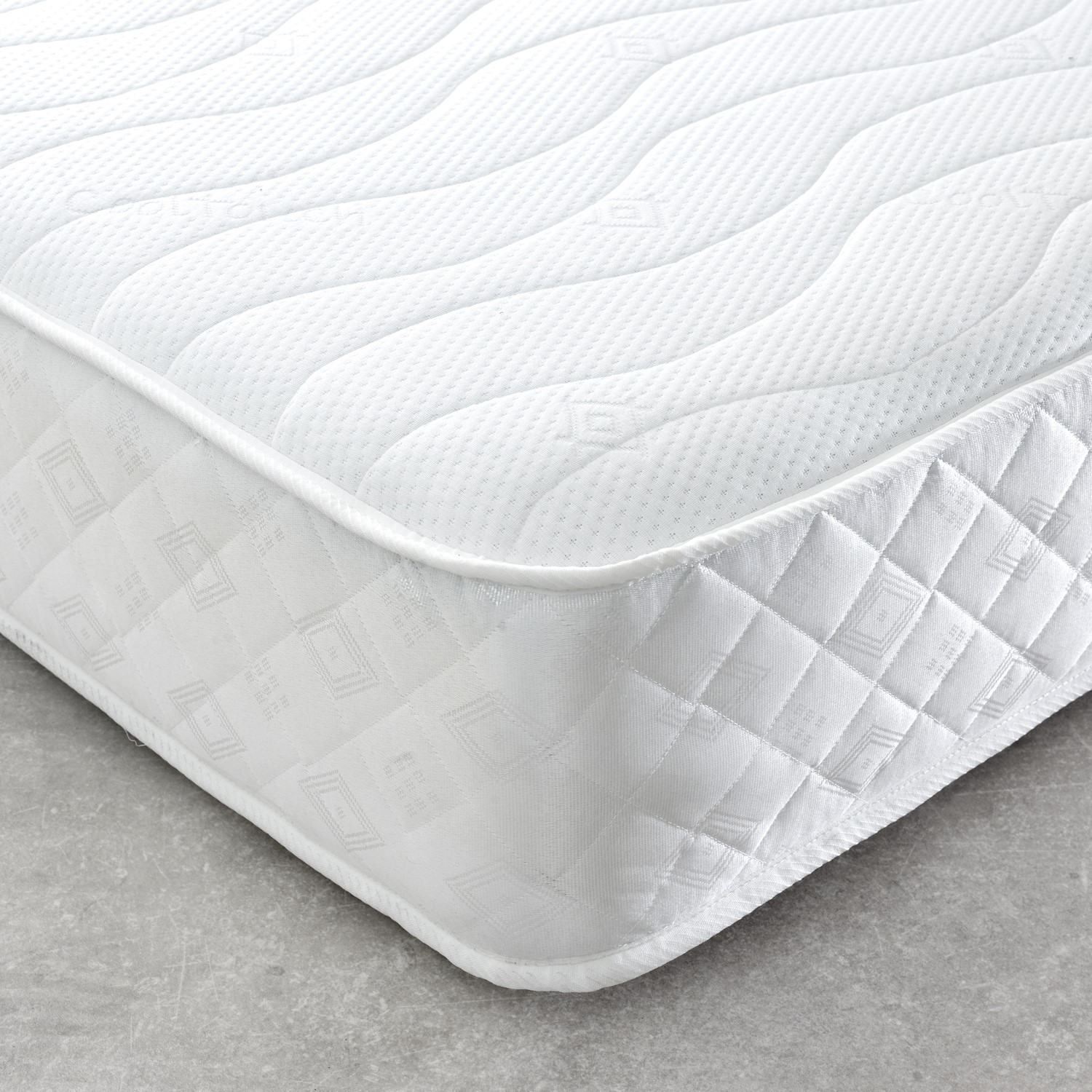 Photo of King size memory foam top cooling coil spring mattress - sleepful
