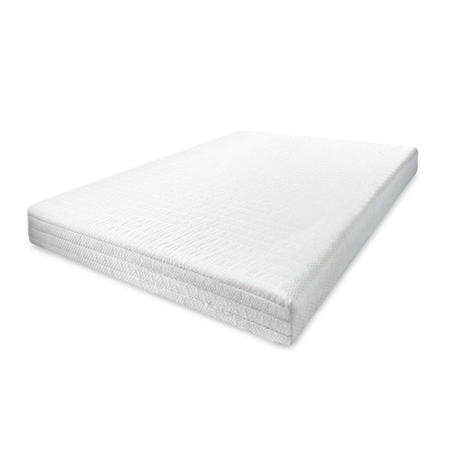 Super King Cooling Foam Top Coil Spring Hybrid Rolled Mattress - Sleepful