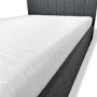 Super King Cooling Foam Top Coil Spring Hybrid Rolled Mattress - Sleepful