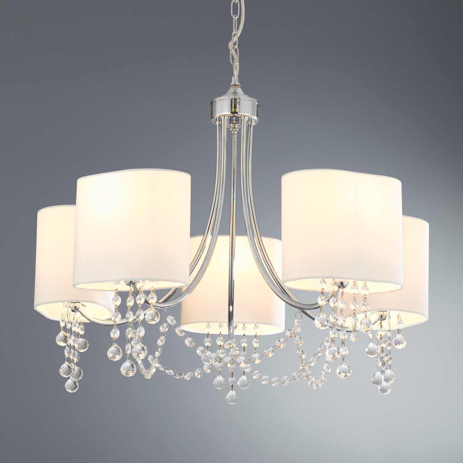 ELEGANCE CRYSTAL SWAG CHANDELIER 6 LIGHT ELEGANCE CRYSTAL SWAG CHANDELIER 6 LIGHT