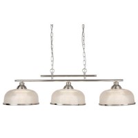 3 Light Chrome Bar Pendant - Searchlight
