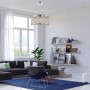 Elise Chrome Ceiling Light with Decorative Clear Crystals