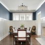 Elise Chrome Ceiling Light with Decorative Clear Crystals