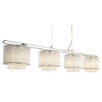 Large Crystal Bar Ceiling Light - Searchlight