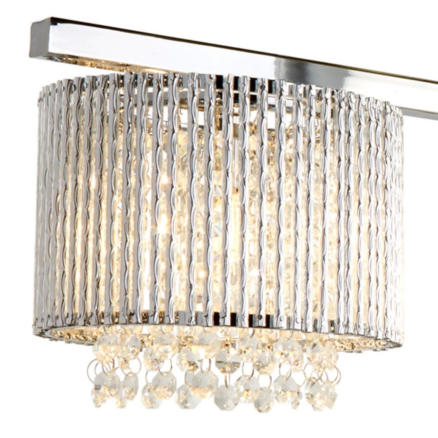 Large Crystal Bar Ceiling Light - Searchlight