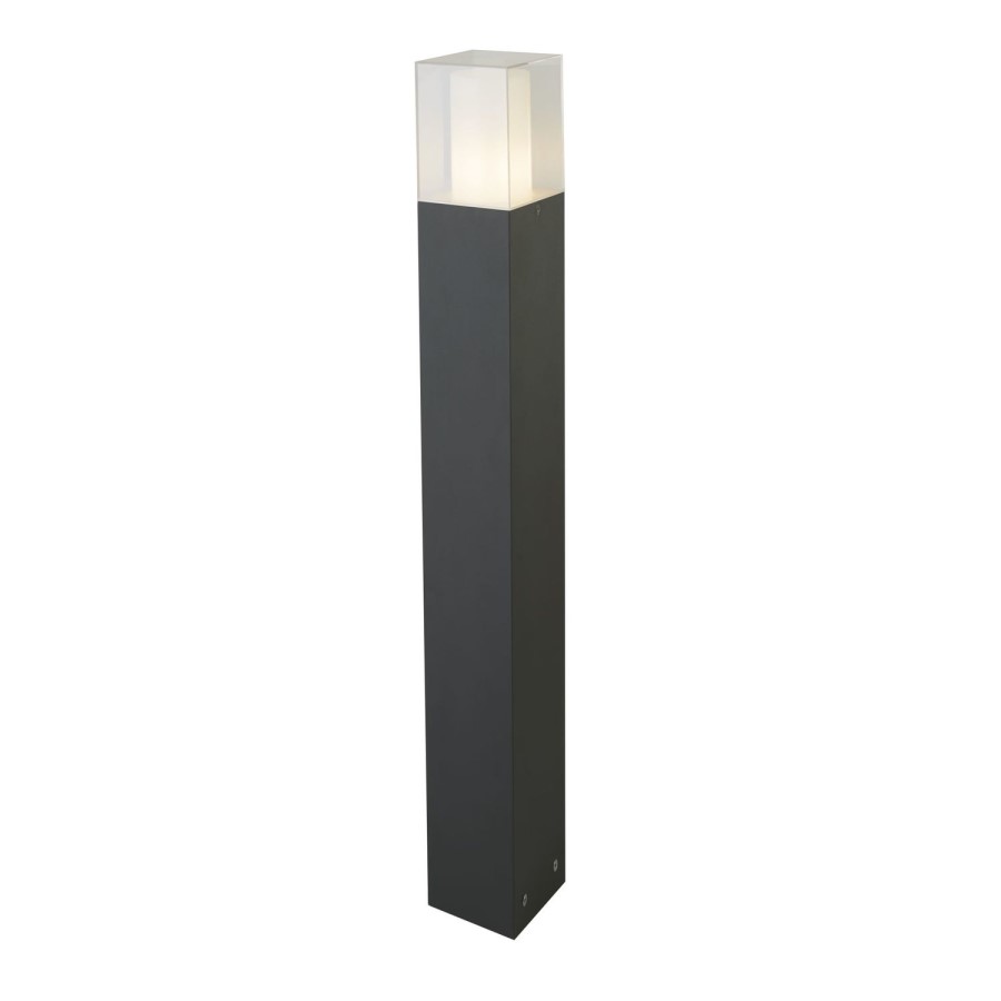 Grey LED Outdoor Post Light - Searchlight
