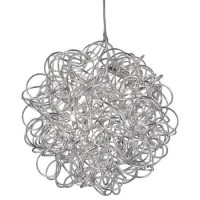 6 Light Pendant with Tangled Effect - Scibble