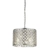 Pendant Light in Chrome &amp; Crystals - Tennessee