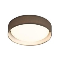Grey & White LED Dome Ceiling Light - Gianna
