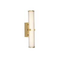 Gold LED Tube Wall Light - Searchlight