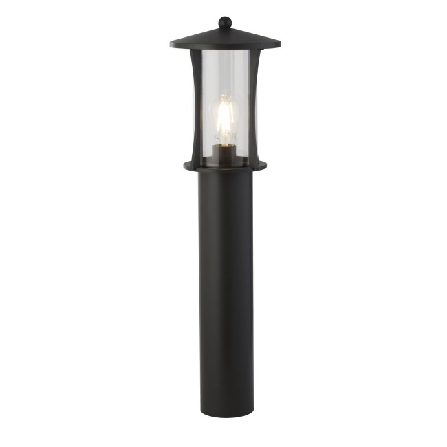 Black Outdoor Pillar Light - Searchlight