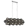 Smoked Glass Bubble Pendant Light - Searchlight Berry