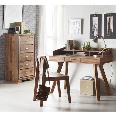 Sheesham Home Office Study Desk With Storage Jodhpur Range