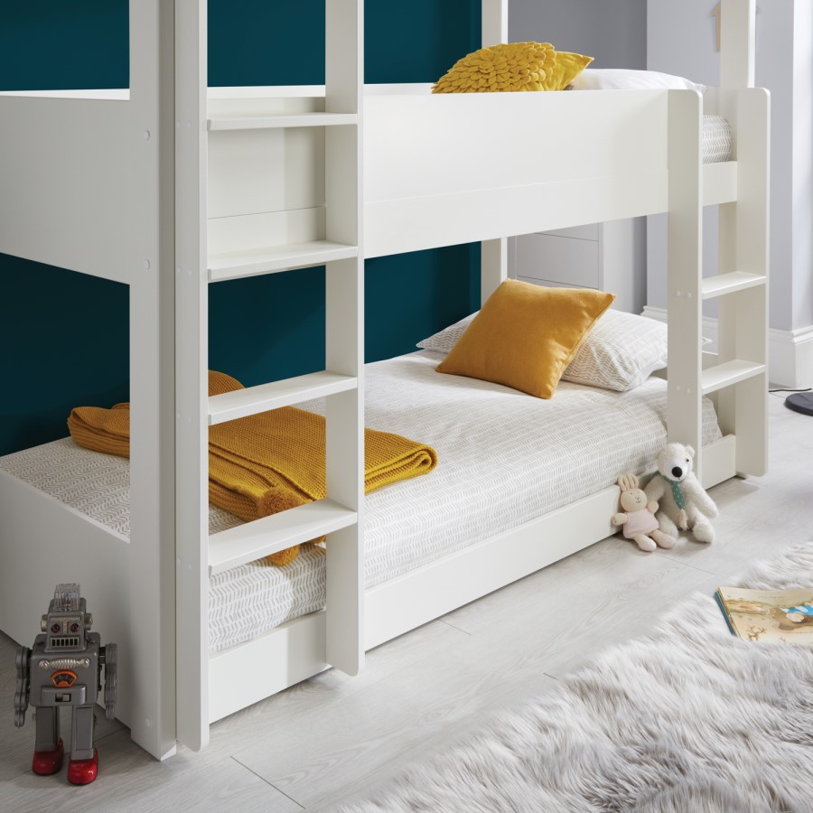 Snowdon Three Tier Triple White Bunk Bed