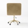 Mink Velvet Tub Office Chair - Sonny