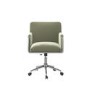 Sage Green Velvet Office Chair - Sonny 