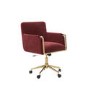 Mulberry Velvet Office Chair - Sonny