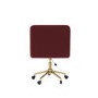 Mulberry Velvet Office Chair - Sonny