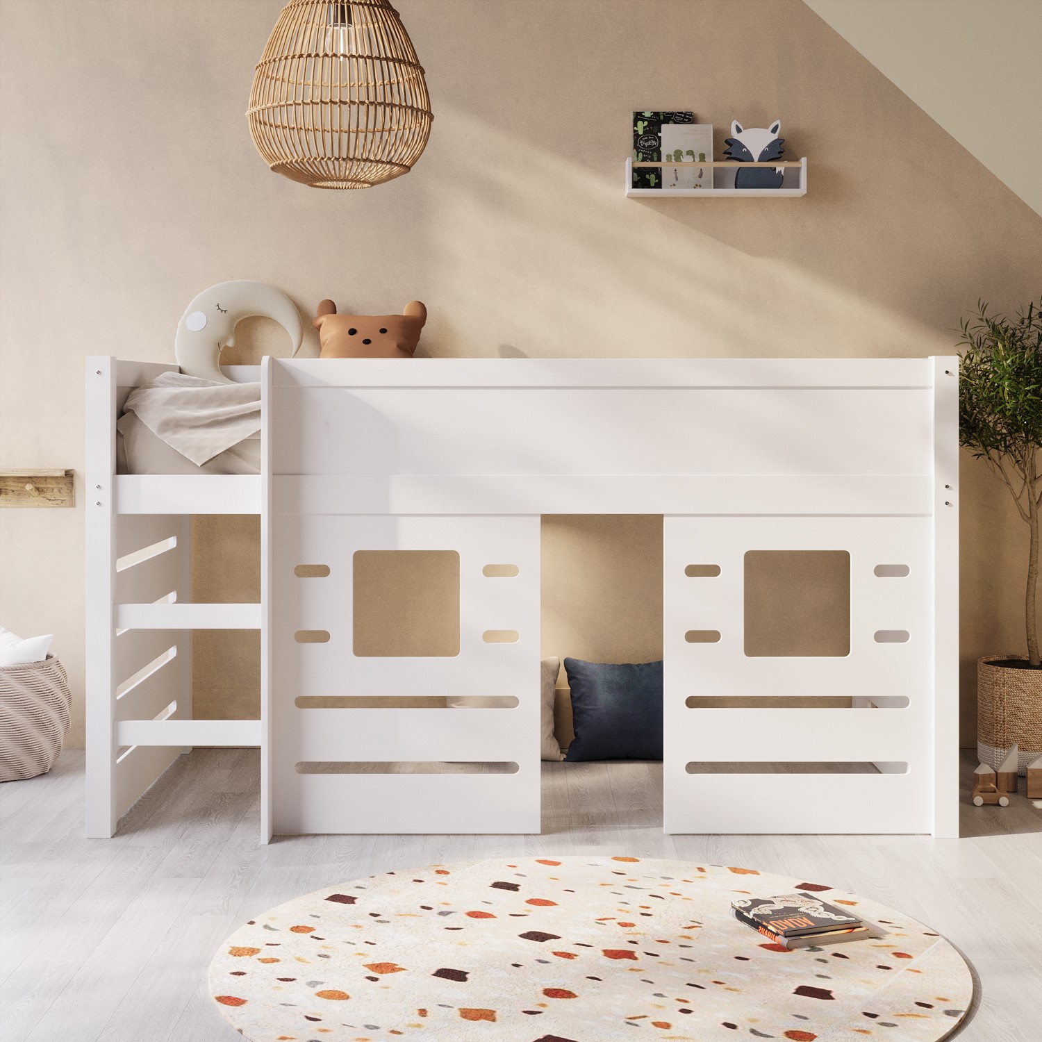 Mid Sleeper Cabin Bed Den