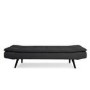 Barker Click Clack 2 Seater Fabric Sofa Bed in Dark Grey