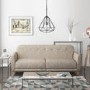 GRADE A1 - Archer 3 Seater Fabric Sofa Bed in Oatmeal