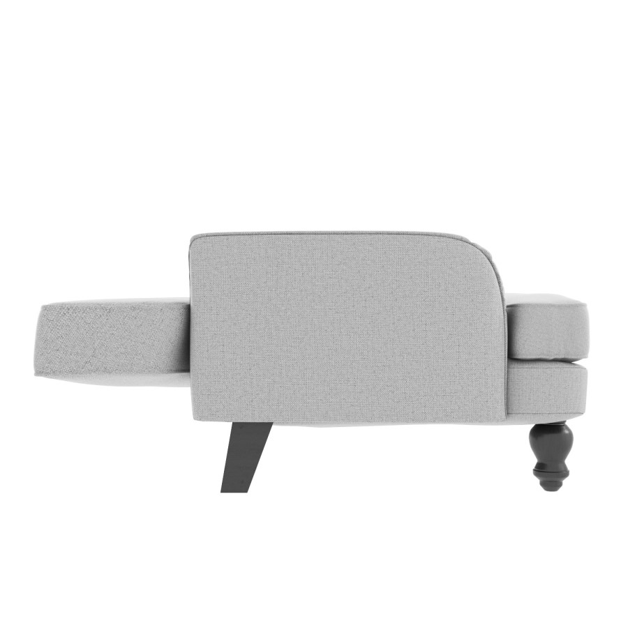 GRADE A1 - Amelia Light Grey 3 Seater Sofa Bed