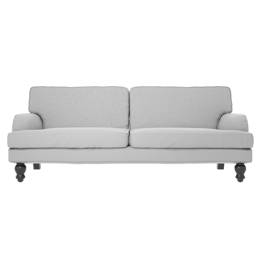 GRADE A1 - Amelia Light Grey 3 Seater Sofa Bed