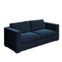 GRADE A2 - Clara Navy Blue Velvet 3 Seater Sofa