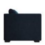 GRADE A2 - Clara Navy Blue Velvet 3 Seater Sofa