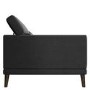 Lamarr Sofa in Dark Grey with Adjustable Headrests  - Seats 2