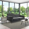 Lamarr Dark Grey Sofa with Adjustable Headrests - Seats 2