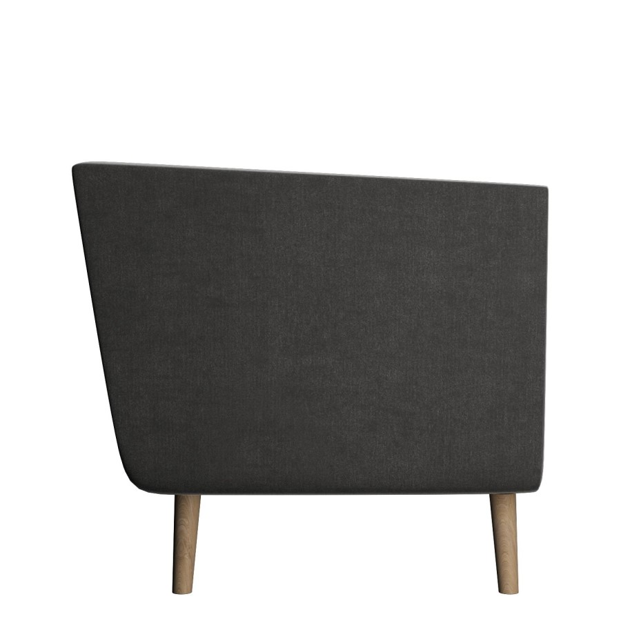 Hepburn Grey Velvet 2 Seater Sofa