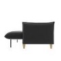 Marthe 3 Seater Sofa Bed in Charcoal Grey Fabric