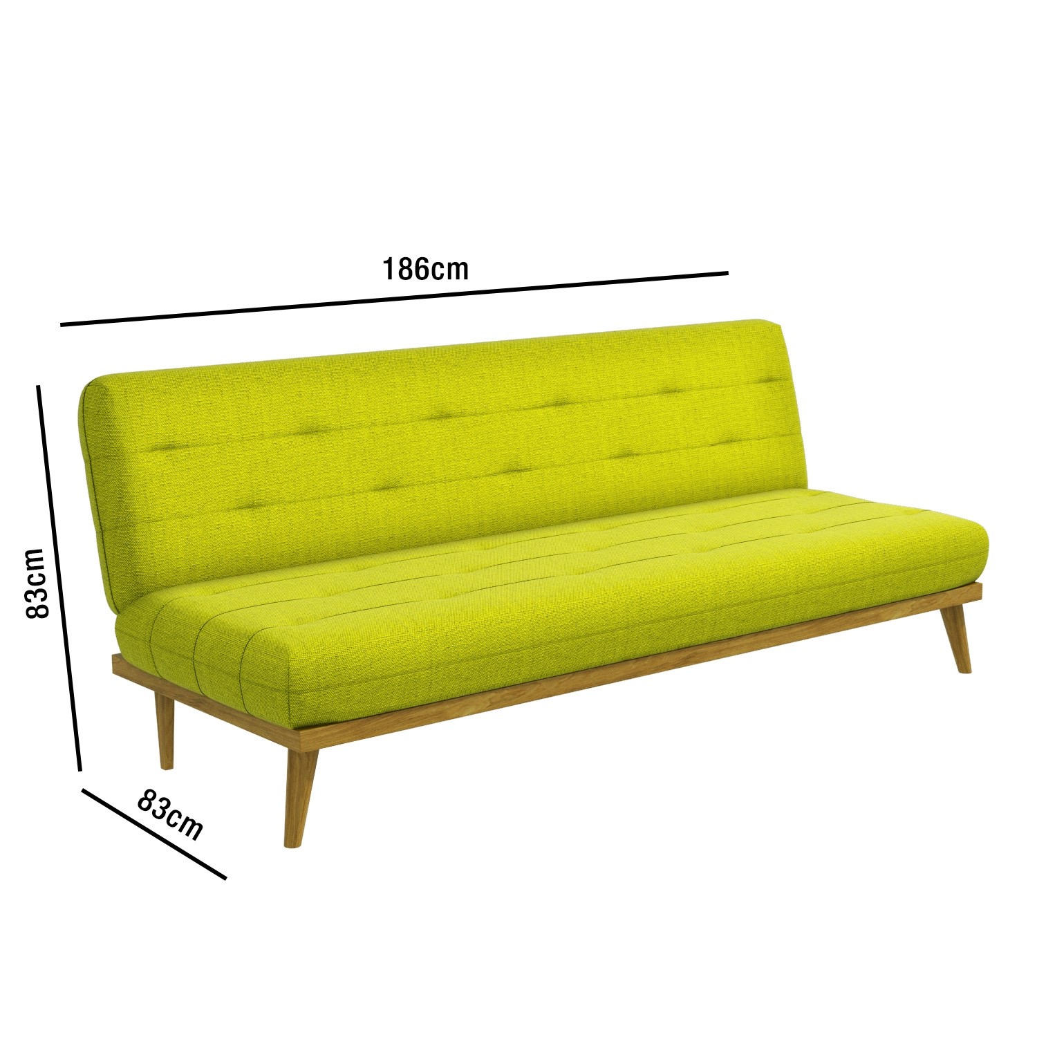 Nova Lime Green Multifunctional Sofa, Lime Green Sofa Bed Uk
