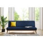 Nova Slate Blue Multifunctional Sofa Bed with Click-Clack Mechanism