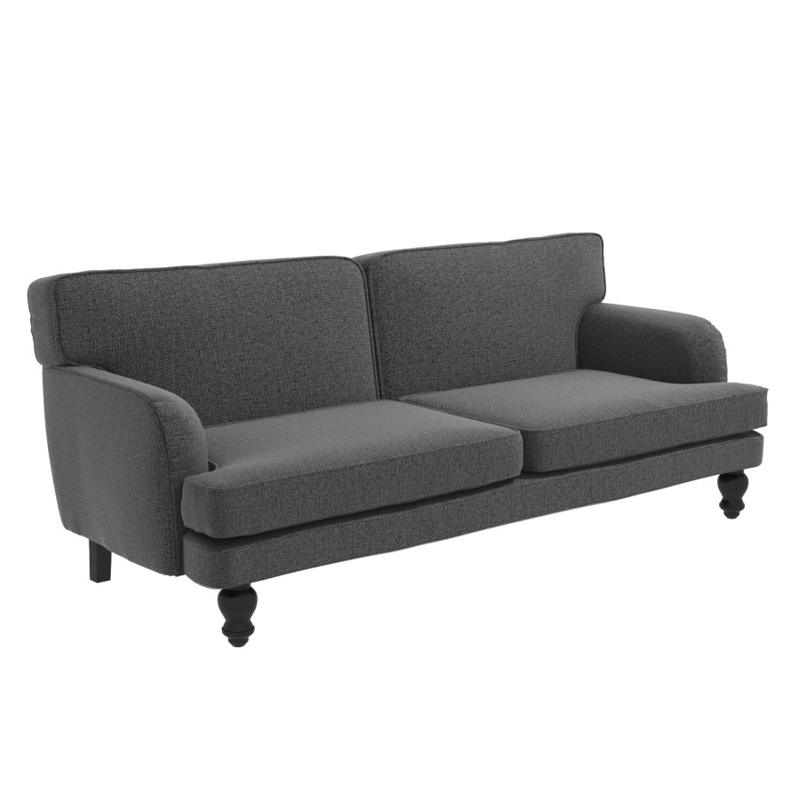 GRADE A1 - Amelia 3 Seater Sofa Bed in Charcoal Grey