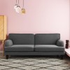 GRADE A1 - Amelia 3 Seater Sofa Bed in Charcoal Grey